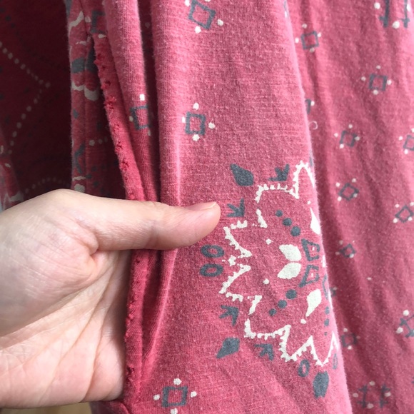 MAGNOLIA PEARL Stargazer Bandana red cardigan - Picture 8 of 14